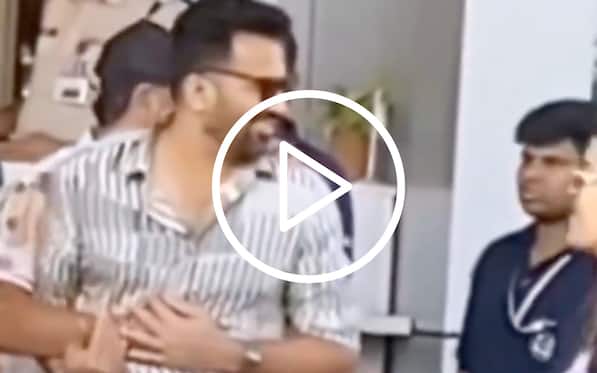 Rohit Sharma Gives Zaheer Khan A 'Tight Hug' At Ambani’s Pre-Wedding Ceremony